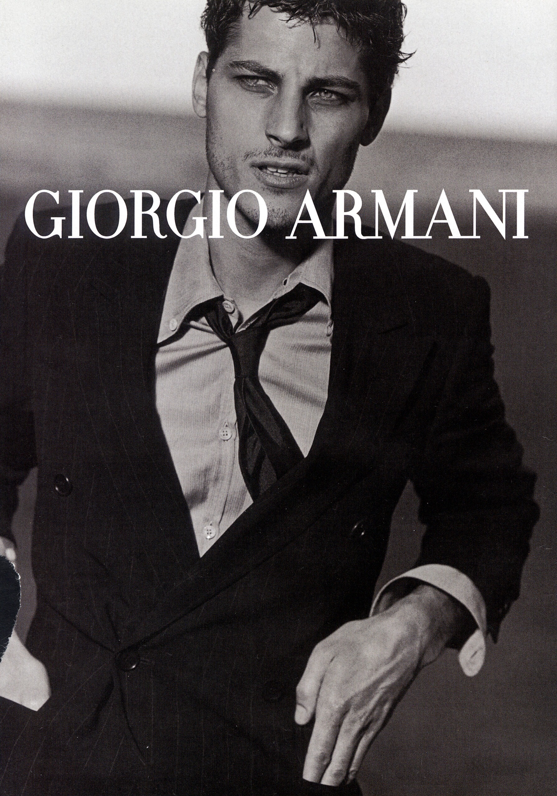 Atesh Salih Giorgio Armani campaign