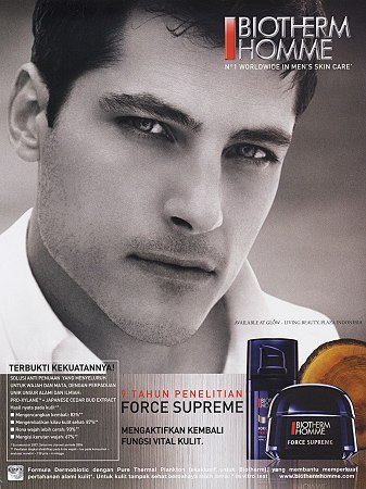 Atesh Salih Biotherm skincare campaign