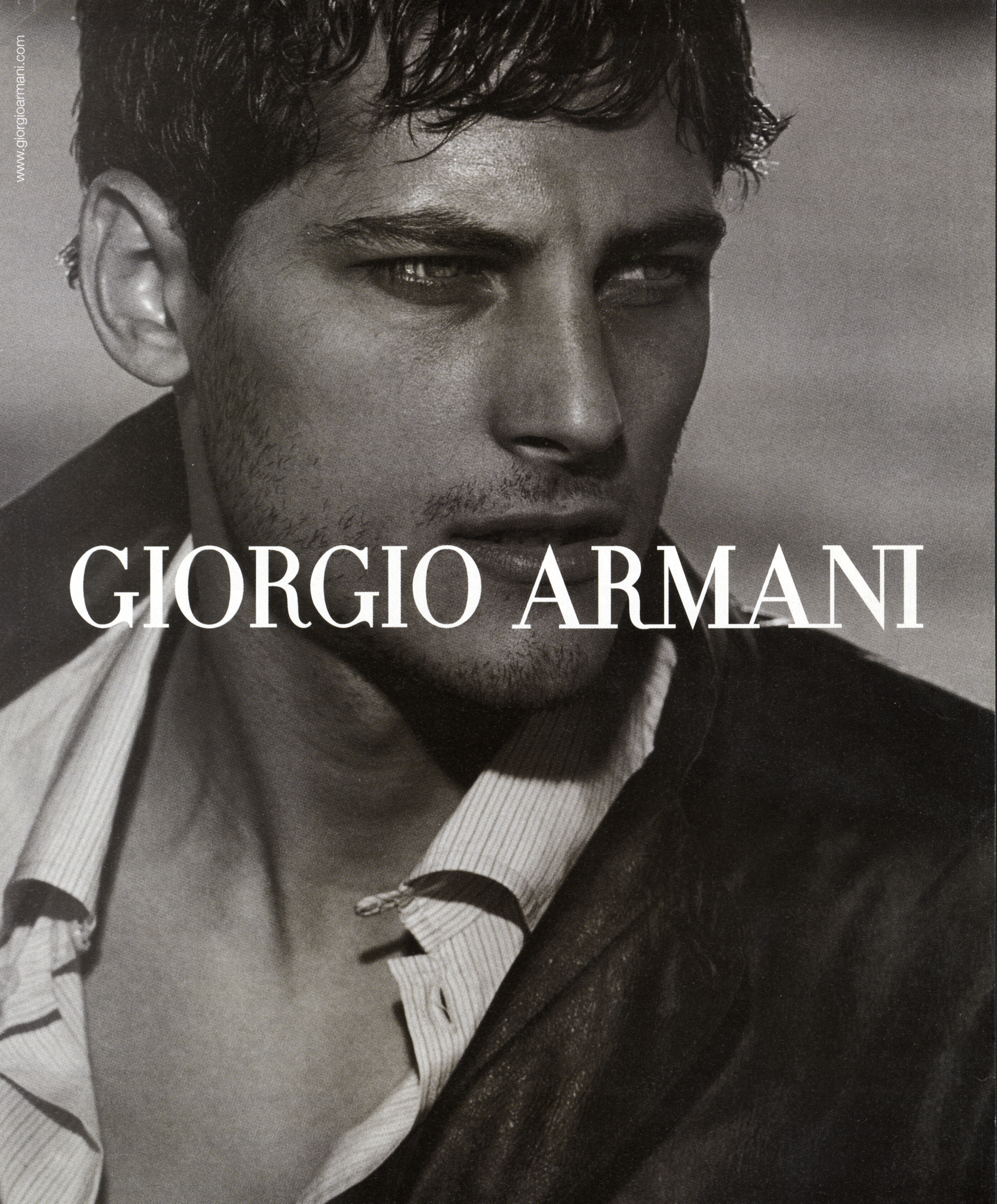 Atesh Salih Giorgio Armani advertising campaign