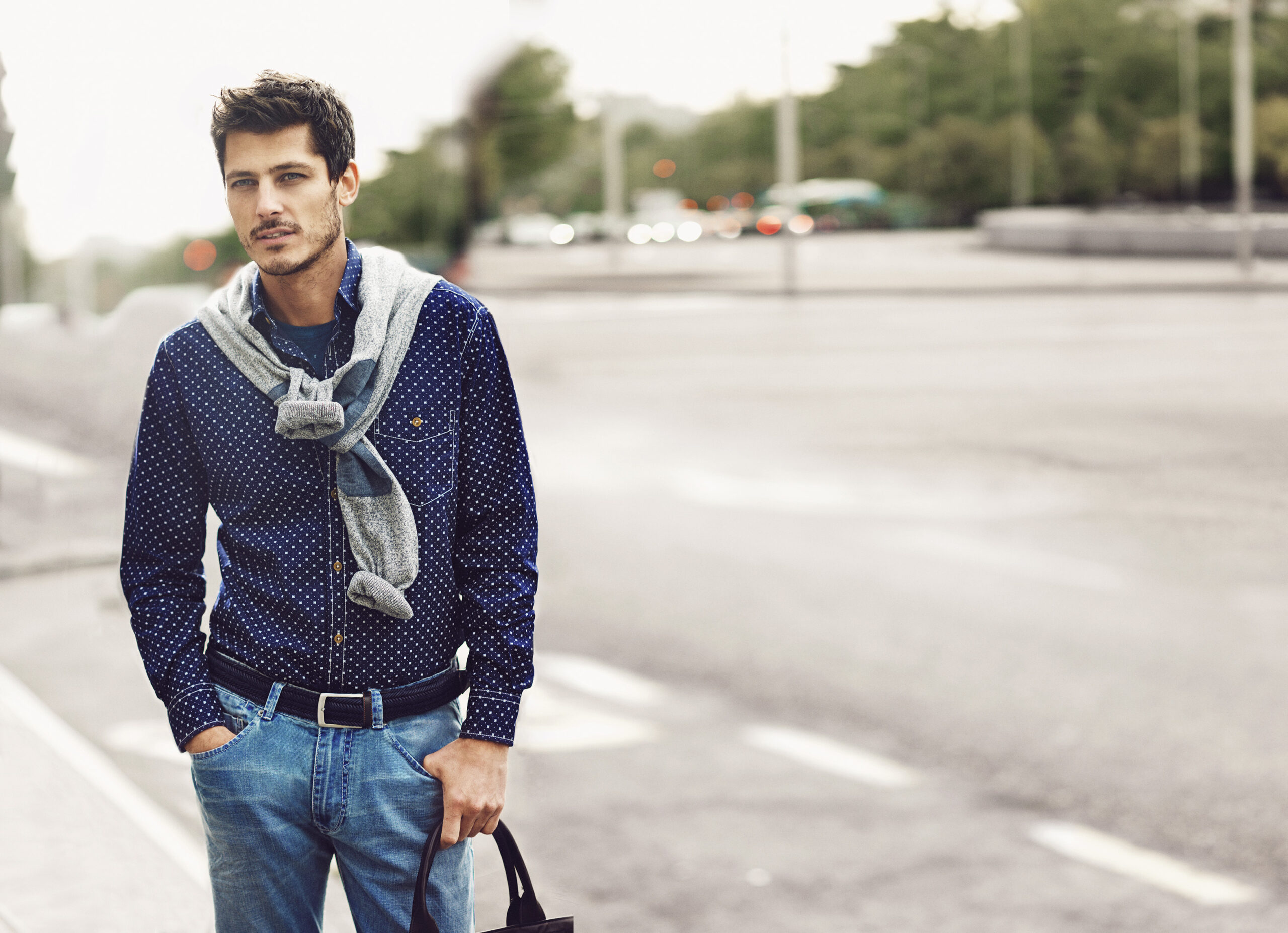 Atesh Salih street style fashion campaign